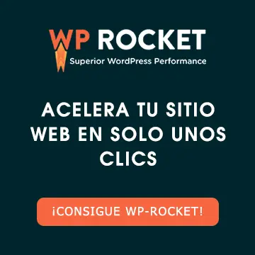 Imagen con publicidad de WP Rocket